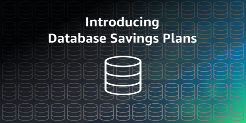 Introducing Database Storage Plans for AWS Databases | Amazon Web Services